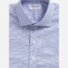 blue casual shirt