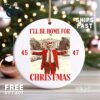 Pack 4 Donald Trump Christmas 2024 47th President Republican Ornament